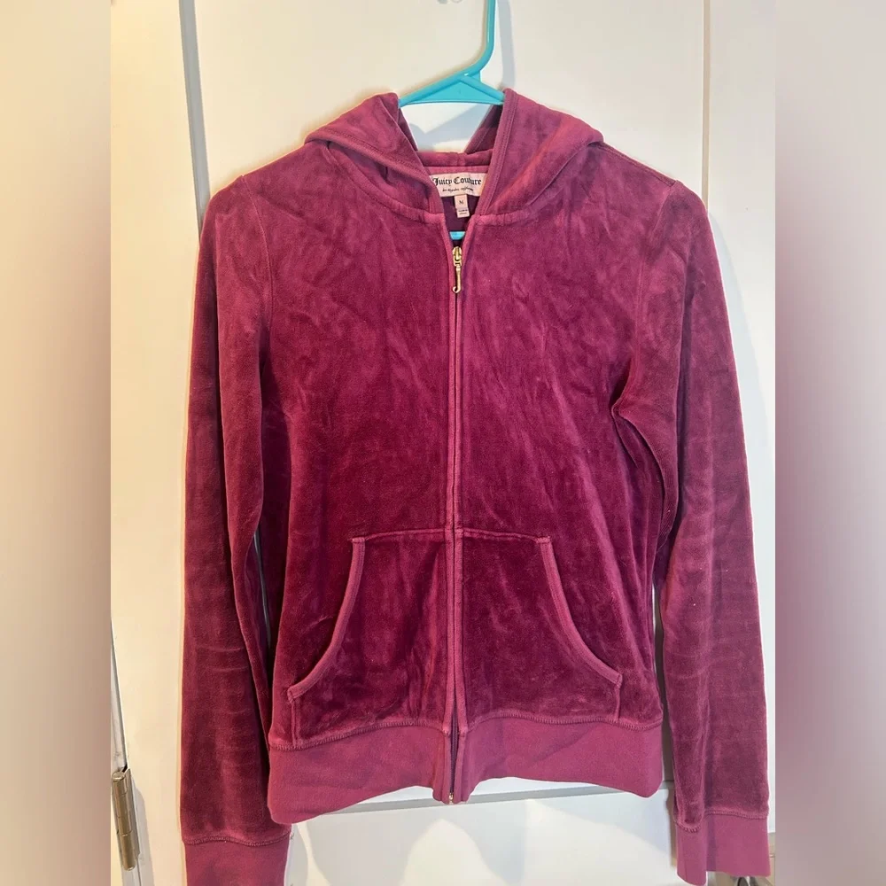 Juicy Couture Deep Purple Velour Jacket - Picture 6 of 6